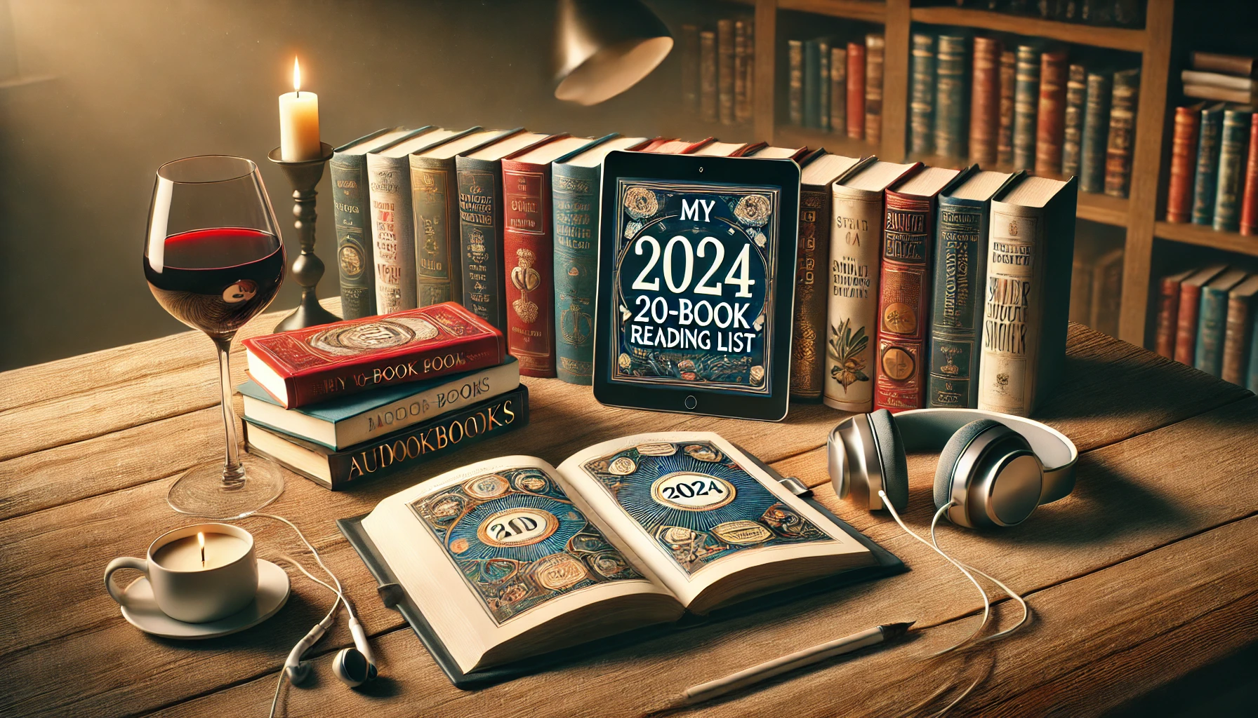 My 2024 20 Book Reading List